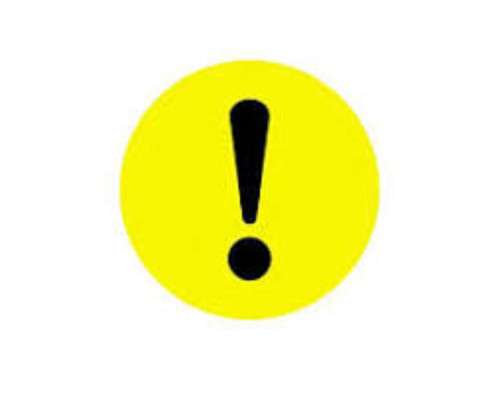 Sticher dm.110mm "Semn sofer incepator !"