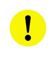 Sticher dm.110mm "Semn sofer incepator !"