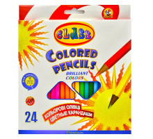 31165 Creioane 24 culori, PREMIUM, CLASS 1624/2 (12/120)