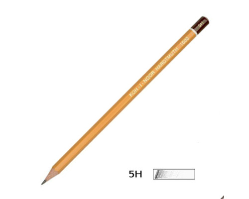 Карандаш графитный Koh-i-Noor 1500 5H (12) Карандаш графитный Koh-i-Noor 1500 5H (12)