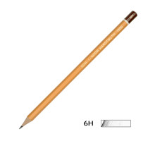 Карандаш графитный Koh-i-Noor 1500 6H (12)