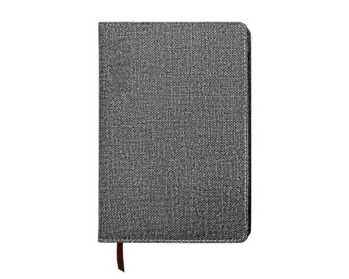 9202407 Agenda A5 datata 2024, gri, structura rogoasa