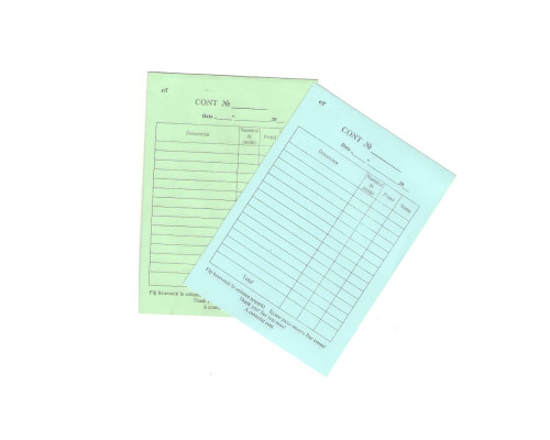 Cont A-6 autocopiant, ambalaj 100buc Cont A-6 autocopiant, ambalaj 100buc