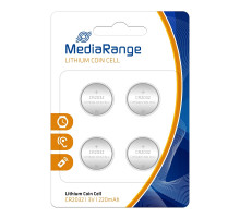 Батарейка MediaRanger, Lithium Coin Cells, CR2032,3V,4шт.MRBAT132 (144)