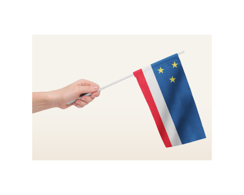 Drapel textil mic Autonomia Gagauza 14x20cmAutonomia Gagauza