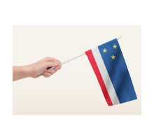 Drapel textil mic Autonomia Gagauza 14x20cmAutonomia Gagauza