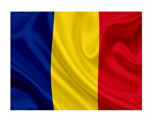 Drapel Romania 100x200cm, 110g/m2, poliester Drapel Romania 100x200cm, 110g/m2, poliester