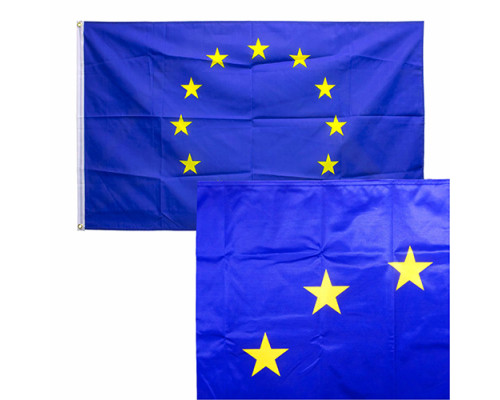 094471 Флаг Европейский союз 75x150см (полиэстер)