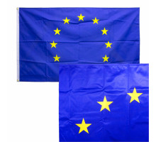 Drapel Uniunea Europeana 75x150cm, 110g/m2, poliester