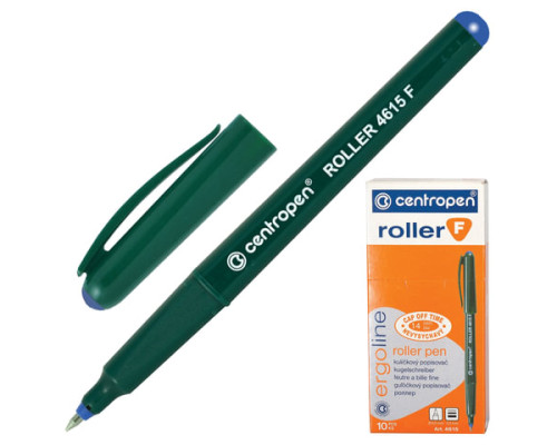 Ручка гелевая Roller Centropen 0.5mm, F Blue 4615/01 (10/1000)