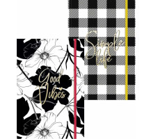 Тетрадь А5 96 л. Monami 3 вида линовки, интегр. обложка, мат ламин.тисне A5-IC-096-790 (4/32)