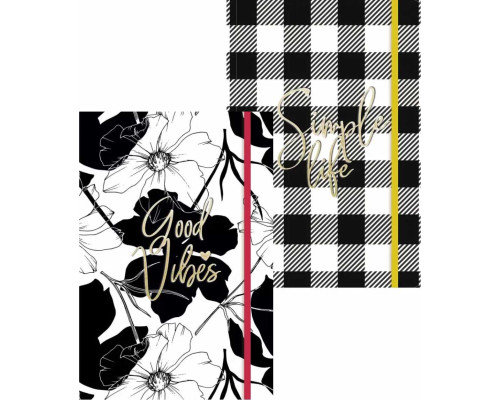 Тетрадь А5 96 л. Monami 3 вида линовки, интегр. обложка, мат ламин.тисне A5-IC-096-790 (4/32)