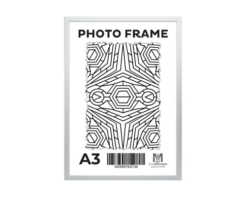 Фоторамка A3 белая 15мм F1503-01 CM*2148