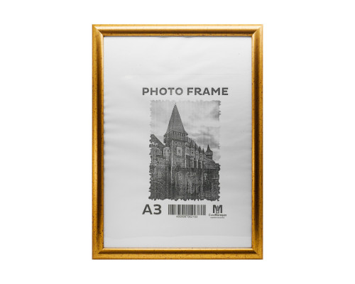 Фоторамка A3 золото 20мм F2002-2 CM*2193 Фоторамка A3 золото 20мм F2002-2 CM*2193