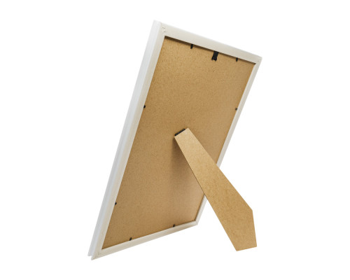 Фоторамка A3 белая с серебрянным узором 24мм F2409-2 CM*2217