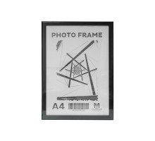 Фоторамка A4 c ножкой-подставкой черная, 15мм F1503-016 CM*2262