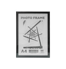 Фоторамка A4 c ножкой-подставкой черная, 15мм F1503-016 CM*2262