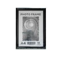 Фоторамка A4 c ножкой-подставкой черная, 20мм F2002-4 CM*2279