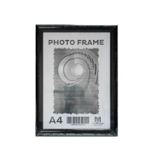 Фоторамка A4 c ножкой-подставкой черная, 20мм F2002-4 CM*2279
