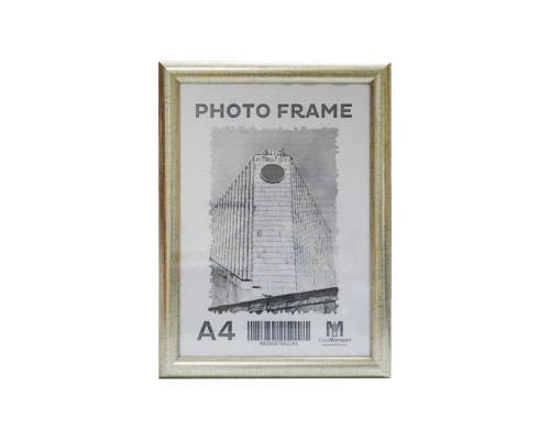 Фоторамка A4 c ножкой-подставкой серебро, 20мм F2002-1 CM*2286 Фоторамка A4 c ножкой-подставкой серебро, 20мм F2002-1 CM*2286