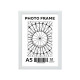 Rama foto A5 15*20 cu suport alba, 15mm F1503-01 CM*2348