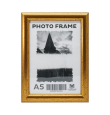Фоторамка A5 15*20 c ножкой-подставкой золото, 20мм F2002-2 CM*2393