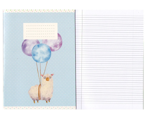 Тетрадь евро 24 листов, пунктирная линия, картон. обложка М*1759 (10/200)