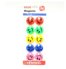 Set magnet 10 buc 30mm Smile X-3010 (100/400)