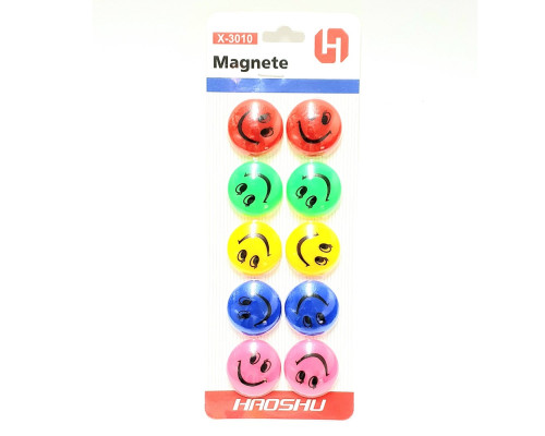 Set magnet 10 buc 30mm Smile X-3010 (100/400) Set magnet 10 buc 30mm Smile X-3010 (100/400)