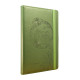 Carnet А5 120foi, matem., cu elastic, piele eco, verde, 9255