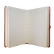 Carnet А5 120foi, matem., cu elastic, piele eco, bordo, 9254