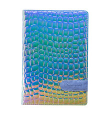 Carnet А5 80foi, punctat, piele eco, argintiu, 9119