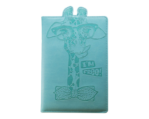 Carnet p/u copii А5 80foi, fară liniatură, piele eco, turcuaz, 9325 Carnet p/u copii А5 80foi, fară liniatură, piele eco, turcuaz, 9325