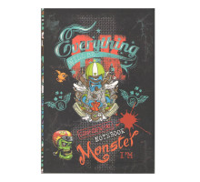 Тетрадь B5 80 л. линия, интегр. обложка, FR*0880