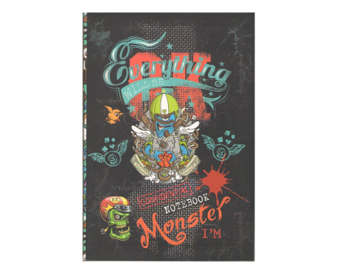 Тетрадь B5 80 л. линия, интегр. обложка, FR*0880