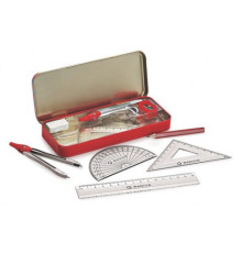 Set geometric 9 piese, in penar metalic, Radius