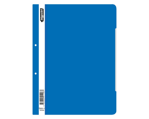 Папка скорошиватель с перфор. А4 синяя, P295-35 (50/1000)