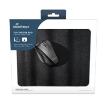 677461 Mouse pad black MediaRange, 250 x 220 x 3mm, MROS253