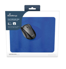 677462 Mouse pad blue MediaRange, 250 x 220 x 3mm, MROS254