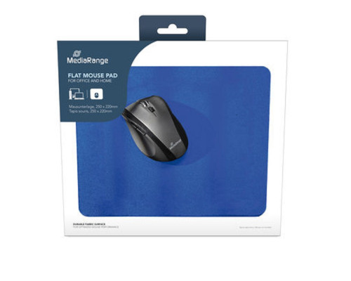 Коврик для мышки blue MediaRange, 250 x 220 x 3mm,MROS254 Коврик для мышки blue MediaRange, 250 x 220 x 3mm,MROS254