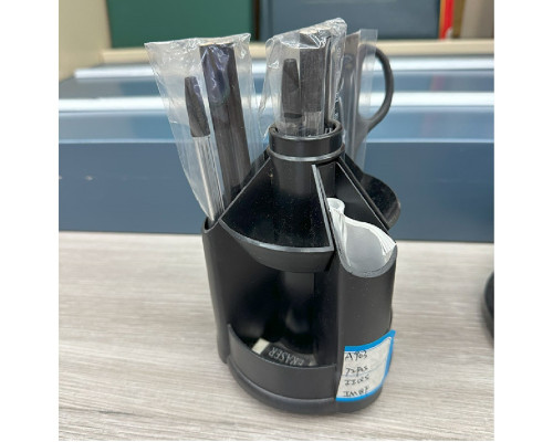 Set de birou rotativ 12 piese, cul. neagra JC-803 (48)