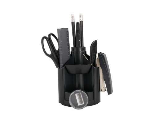 Set de birou rotativ 12 piese, cul. neagra JC-803 (48)