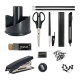 Set de birou rotativ 14 piese, cul. neagra JC-806 (36)