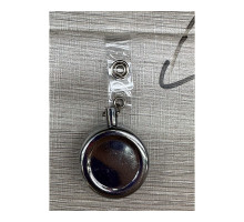 61157 Clipsa-rulou metal pentru ecuson,