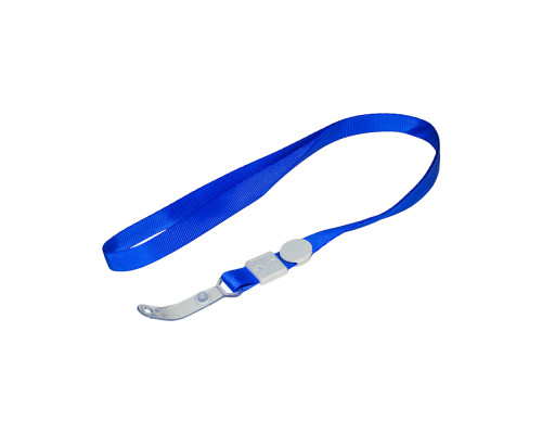 Lenta pentru ecuson 10mm, cu clip, albastru S12-25 (100)