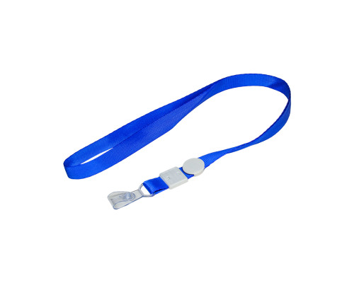 Lenta pentru ecuson 15mm, cu clip, albastru S12-26 (100)