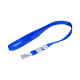 Lenta pentru ecuson 15mm, cu clip, albastru S12-26 (100)