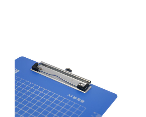 Clipboard A4 cu clema sus, plastic albastru KBX-5293 (50/200) Clipboard A4 cu clema sus, plastic albastru KBX-5293 (50/200)