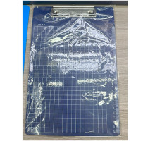 61952 Clipboard A4 cu clema sus, albastru KBX-5293 (50/200)