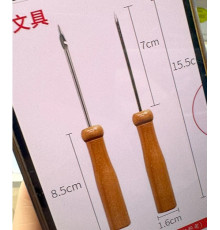 Шило канцелярское с крючком (20/1200)